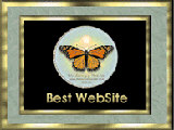 Butterfly WebSite Best Nature Sites Award