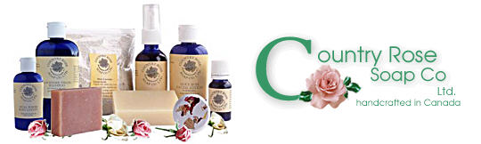 Click here to visit the Country Rose Soap Company  Website.