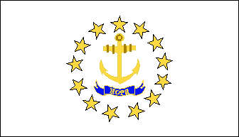 Image Of Flag Of Rhode Island